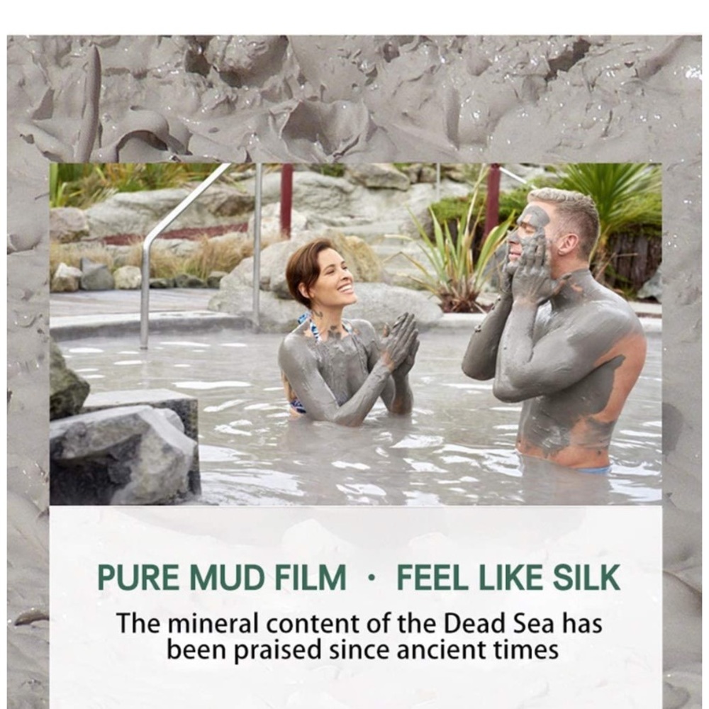 NEW Dead Sea Clarifying Mud Mask for Face or Body - Picture 3 of 11
